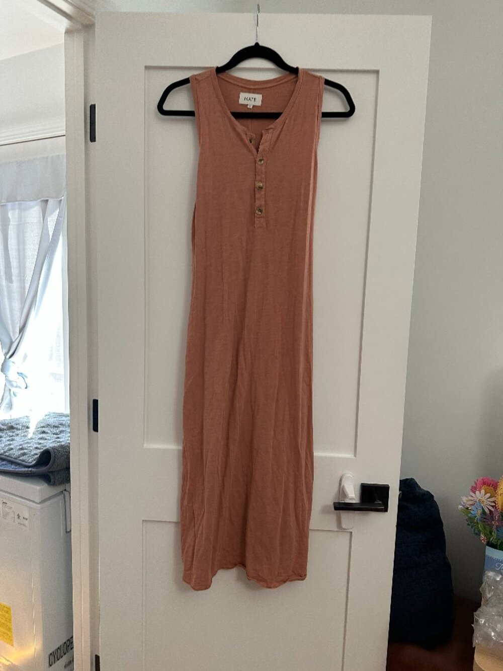MATE the label midi dress with buttons size small